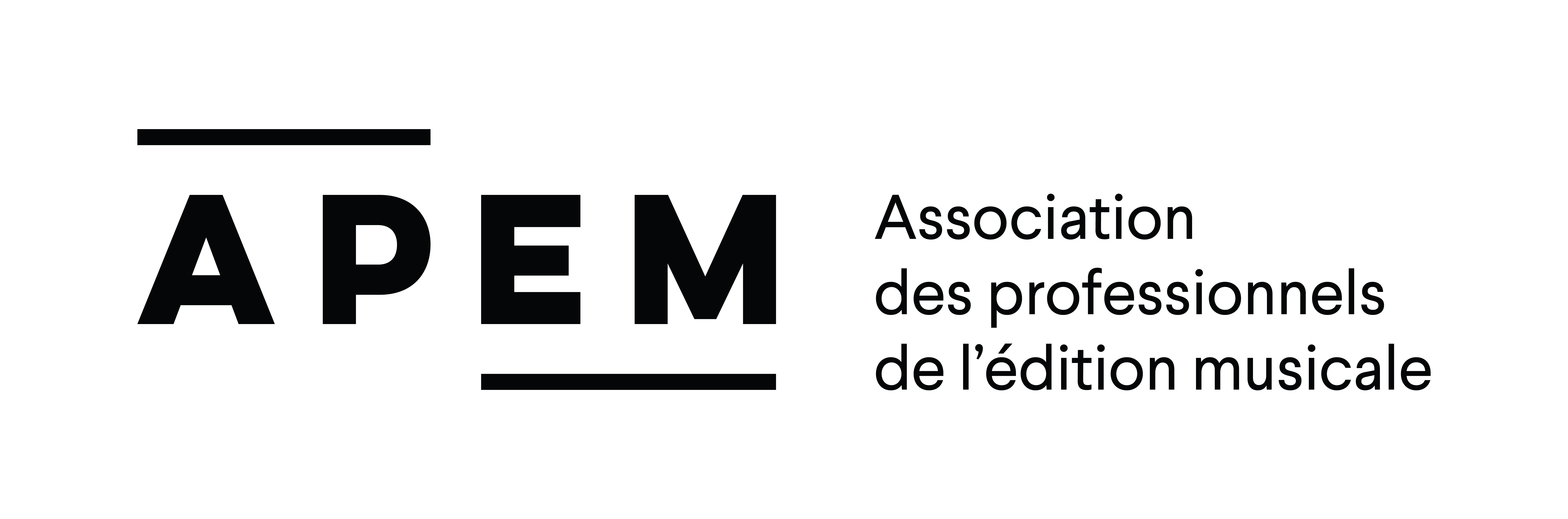 APEM Logo Signature H Noir RGB